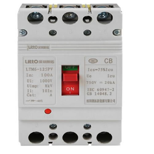 DC Moulded Case Circuit Breaker FPVM-125 3P