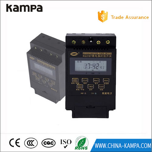 Digital Time Switch KG316T black