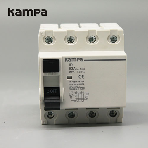 Residual Current Circuit Breakers IID 63A 4P