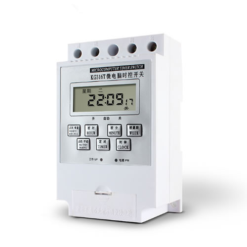 Digital Time Switch KG316T White